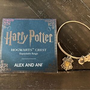 Alex and Ani Gold Hogwarts Crest Bangle